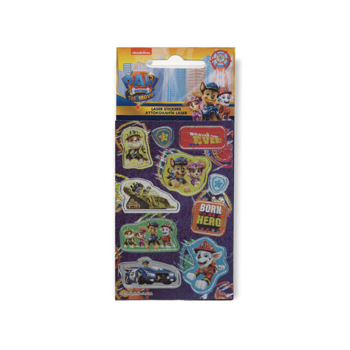 Picture of PAW PATROL LASER STICKERS PINK